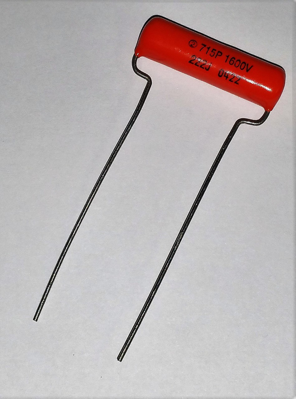 715P Polyprop Film Cap .0022mf @ 1600V (Item: C-OD15.0022-1600)