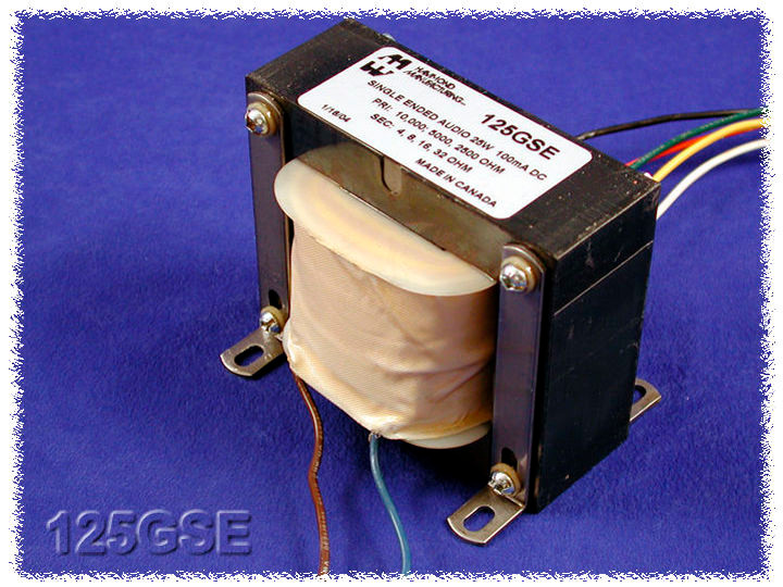 Audio Transformer 125GSE (Item: HX125GSE)
