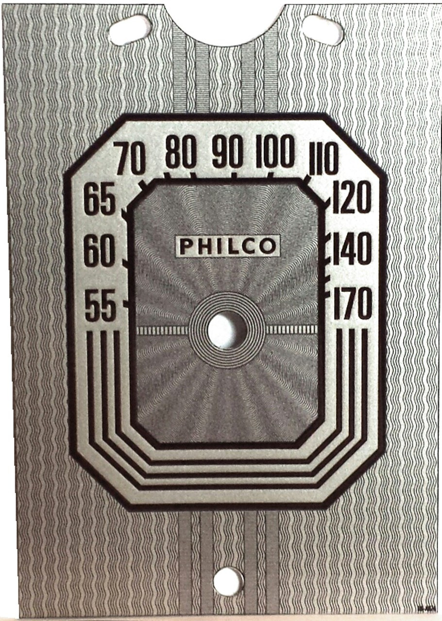 Canadian Philco Model 39-3A1A Dial (Item: DS-A674)