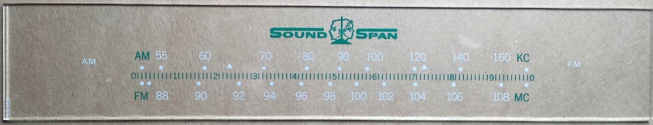 Dial photo taken with dial against light brown/tan background in order to illustrate dial print - glass is otherwise clear