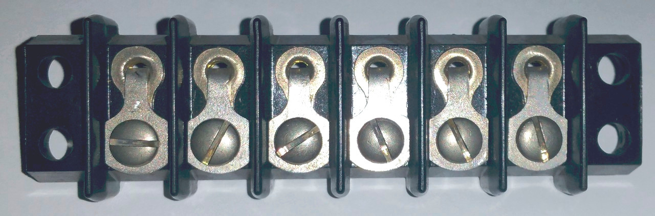 Barrier Block - Single Row/Feedthru (Item: BF562-6)