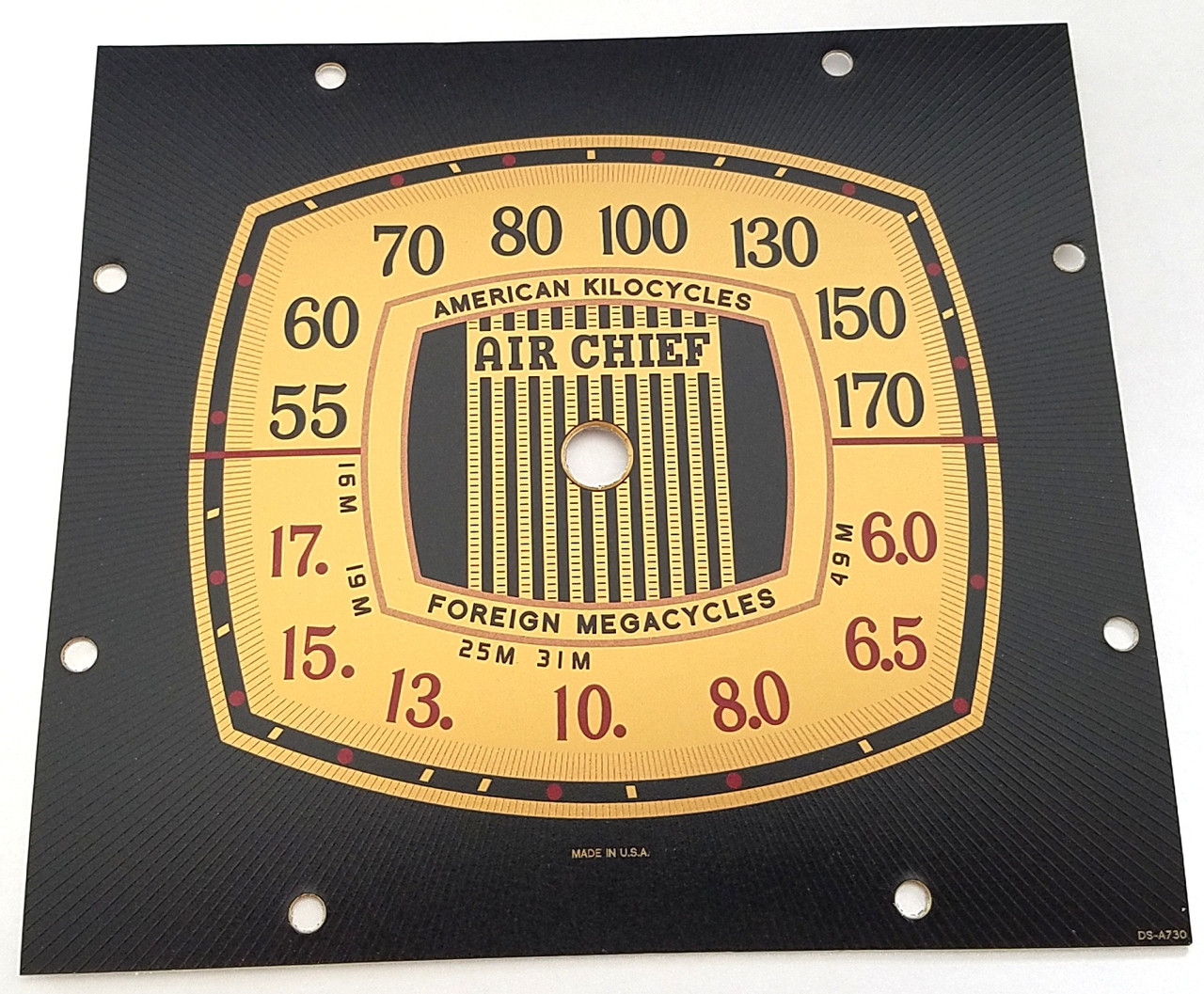 Firestone Model S-7398-3 Dial (Item: DS-A730)