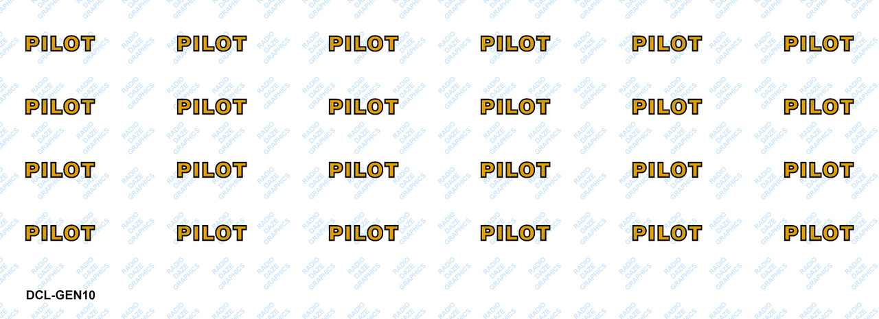 Decal Set Illustration