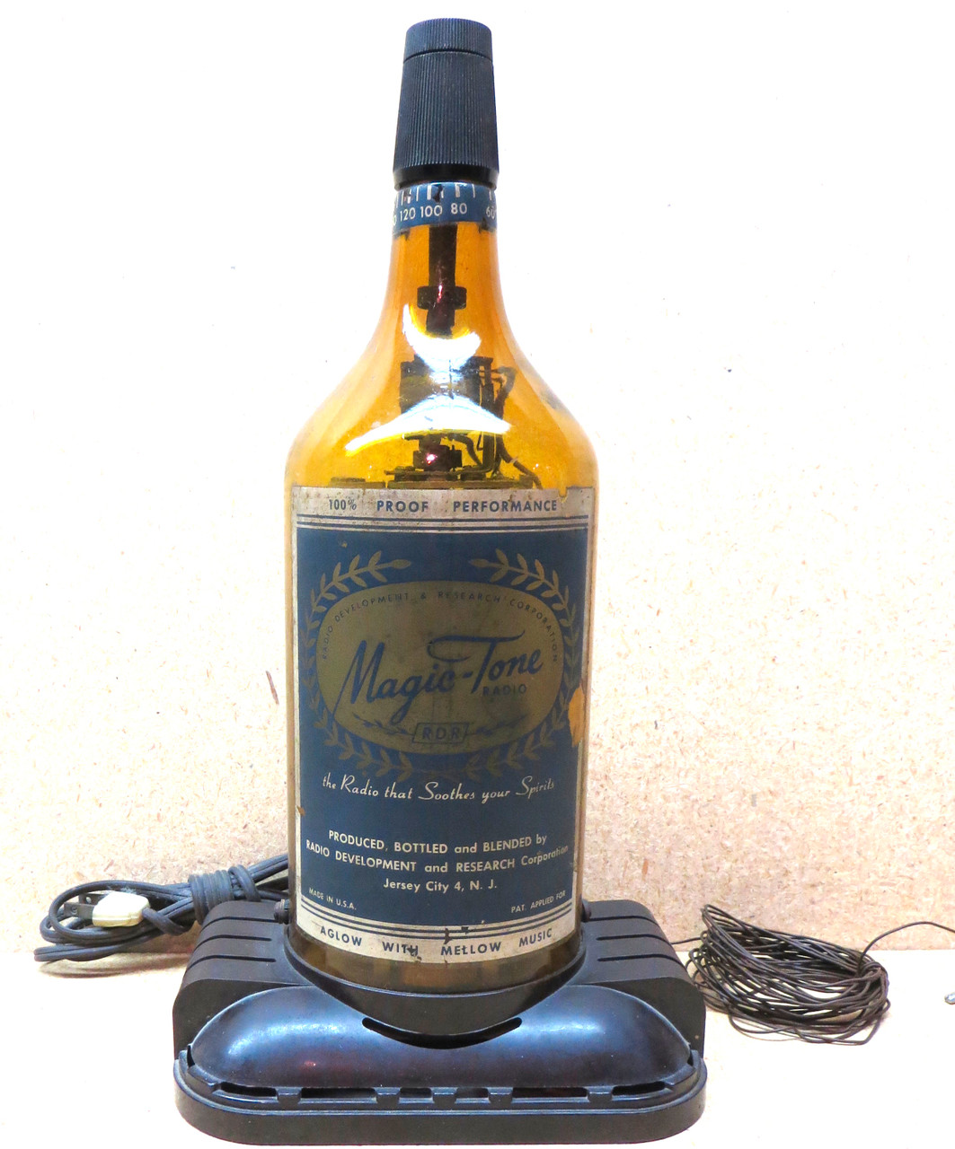 Magic-Tone Bottle Radio