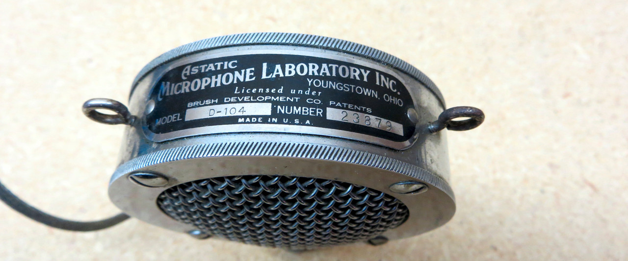 Additional D-104 Microphone Badge