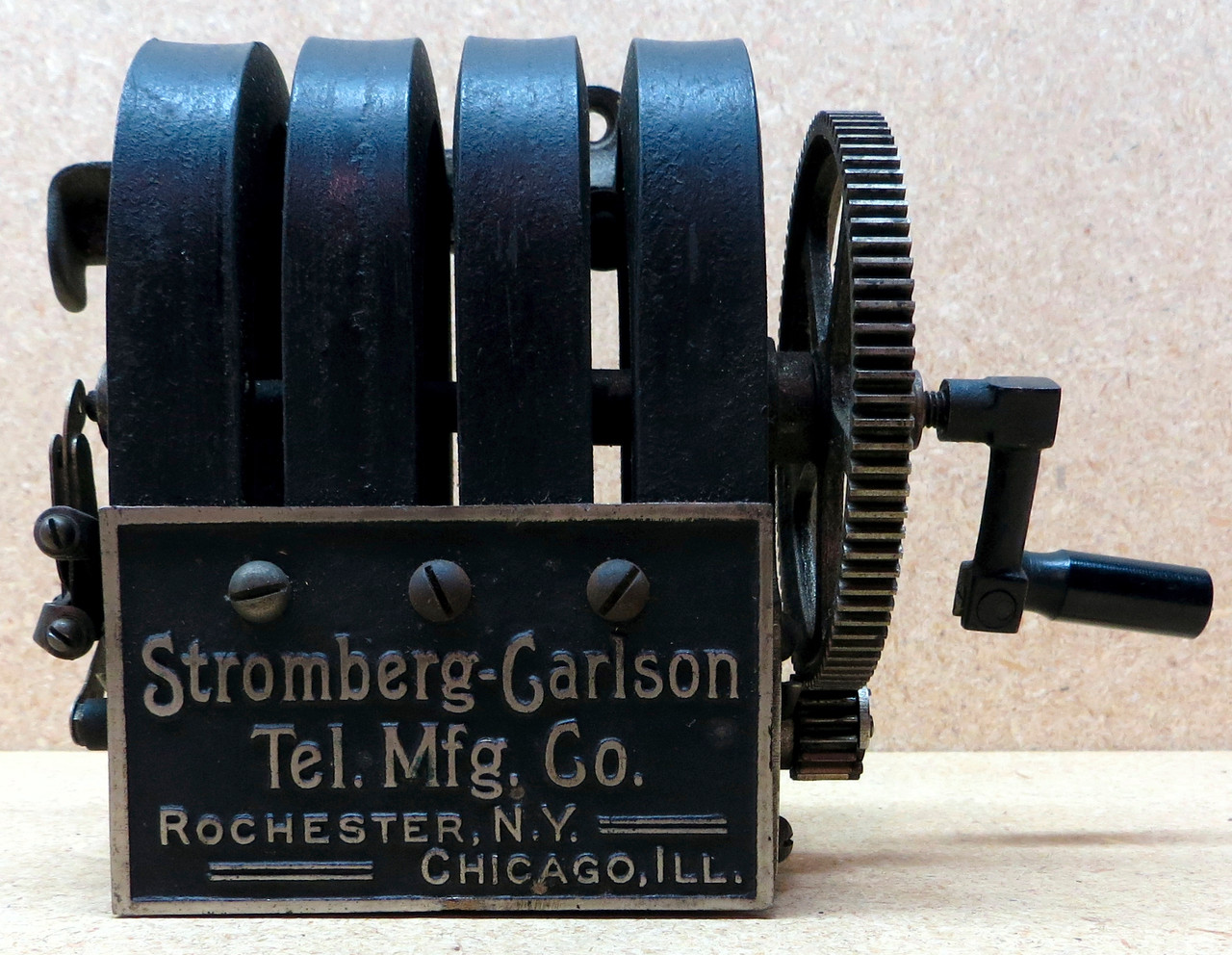 Stromberg-Carlson 4 Bar Telephone Magneto
