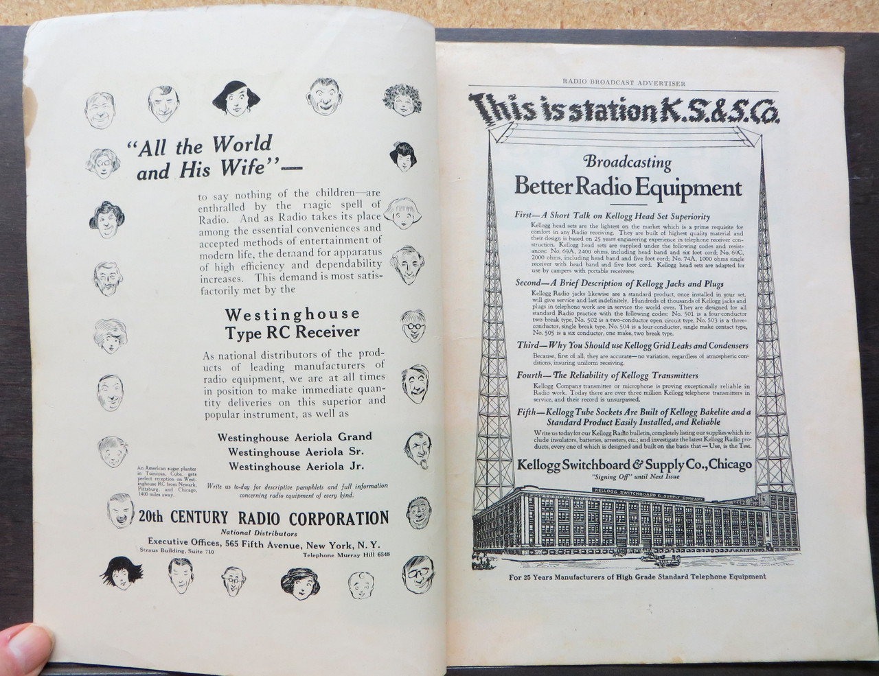 Inside Front Cover & First Page