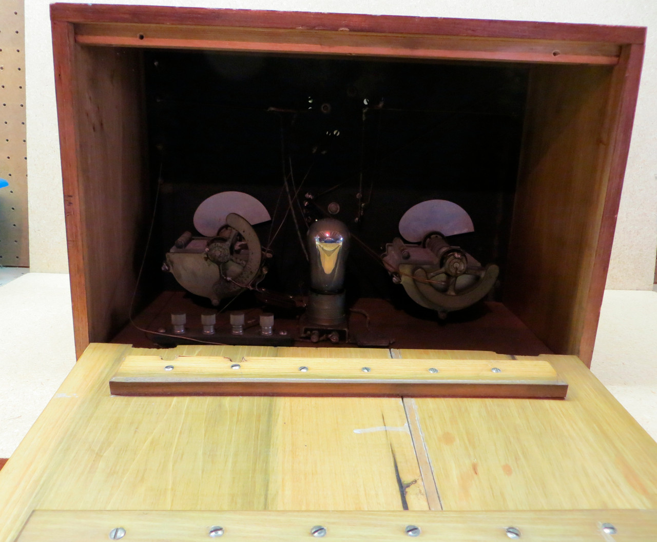 Rear of Cabinet Open