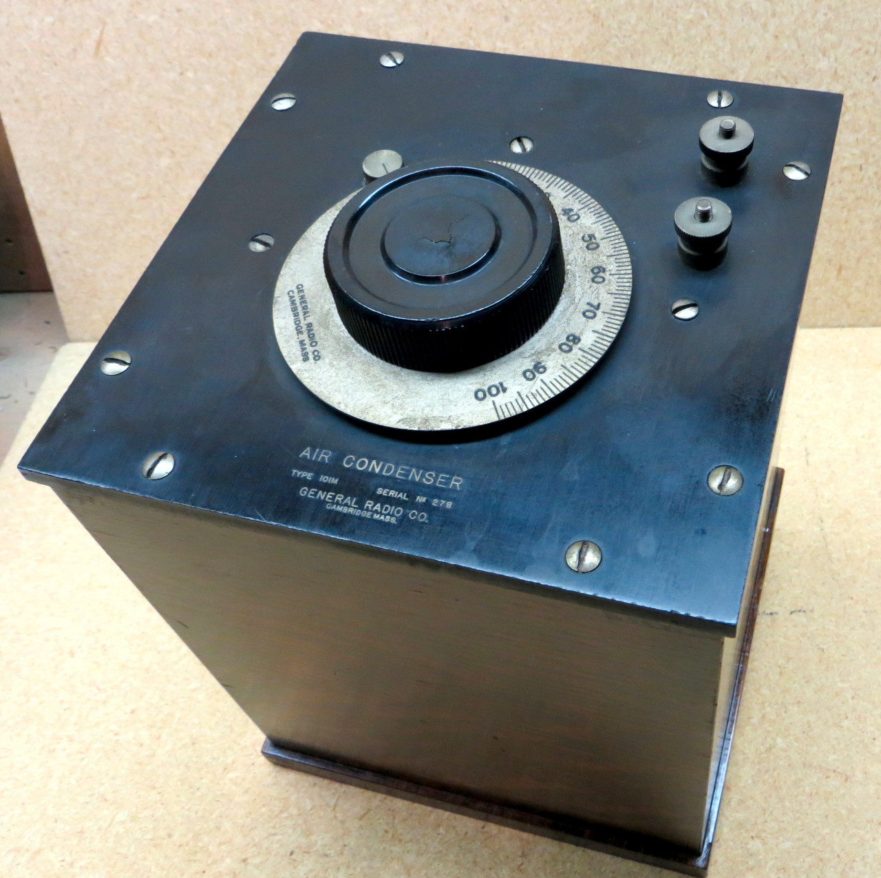 General Radio Type 101M Air Condenser