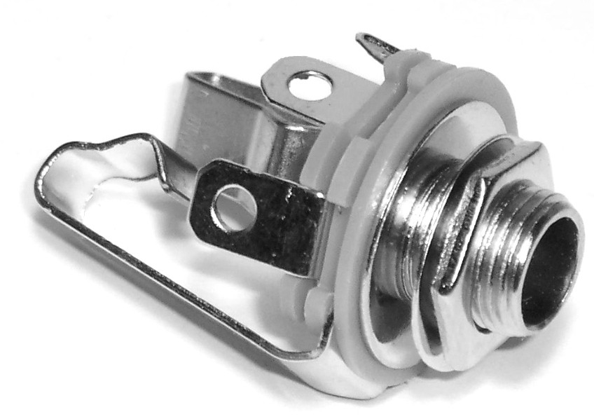 Phone Jack - 3 Conductor - 1/4 Inch (Item: PHEJK-3C)