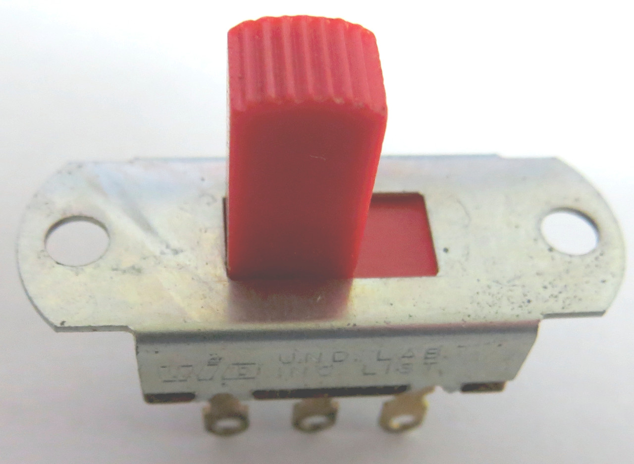 Double Pole, Double Throw Slide Switch (Item: NOS-SL-DPDT-1)