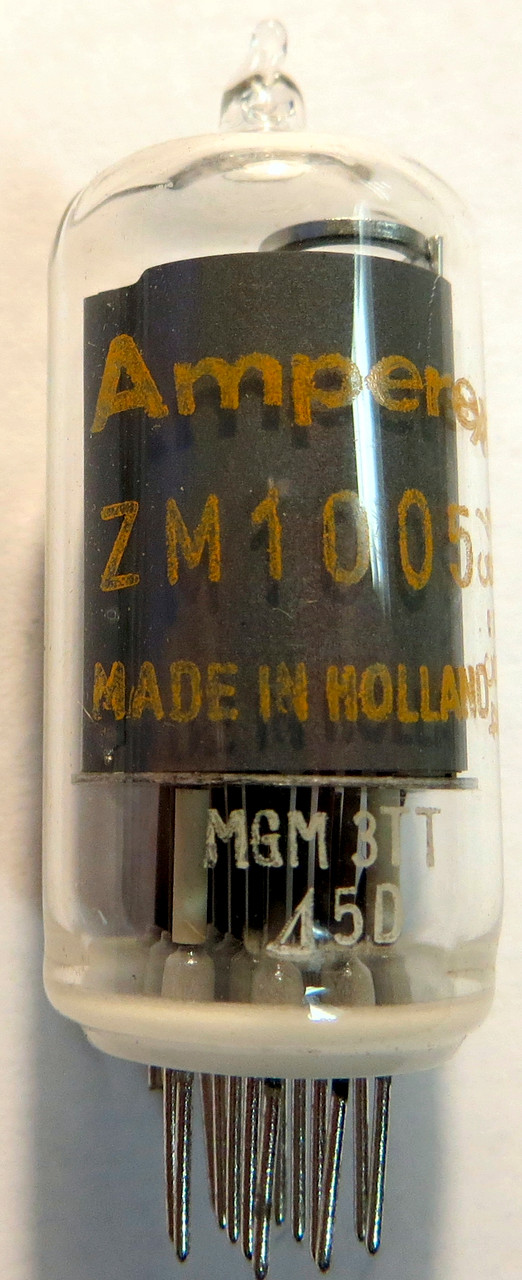 Amperex ZM1005 Nixie Tubes-New Old Stock In Box-Set of 10 (Item: RDW-84)