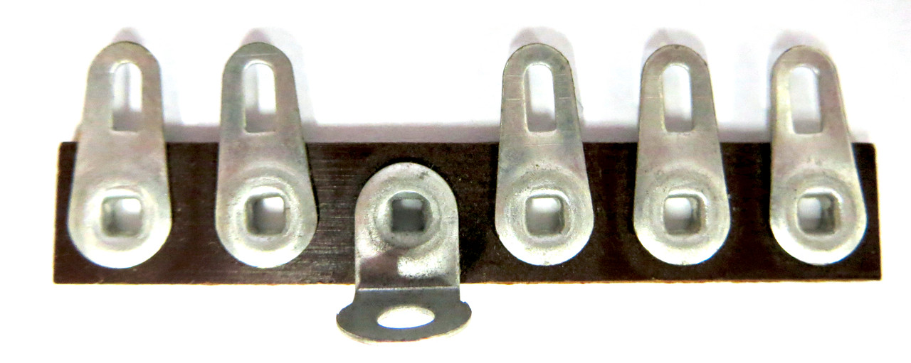 Terminal Strip, 5 lugs,1 ground/mount, package of 5 (Item: TS5-G)