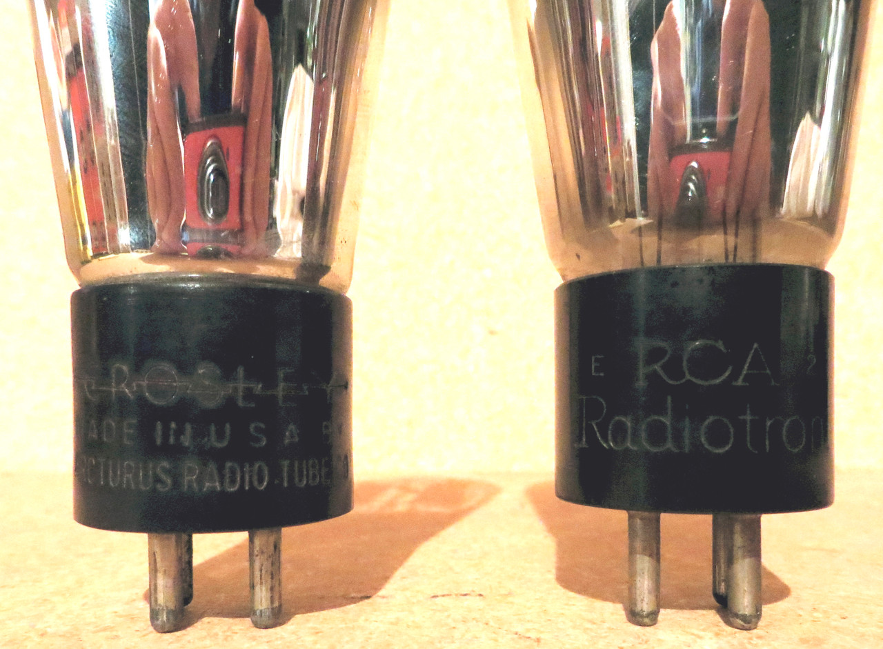 Globe Type 80 Vacuum Tubes - Quantity 2 Used (Item: RDW-88)