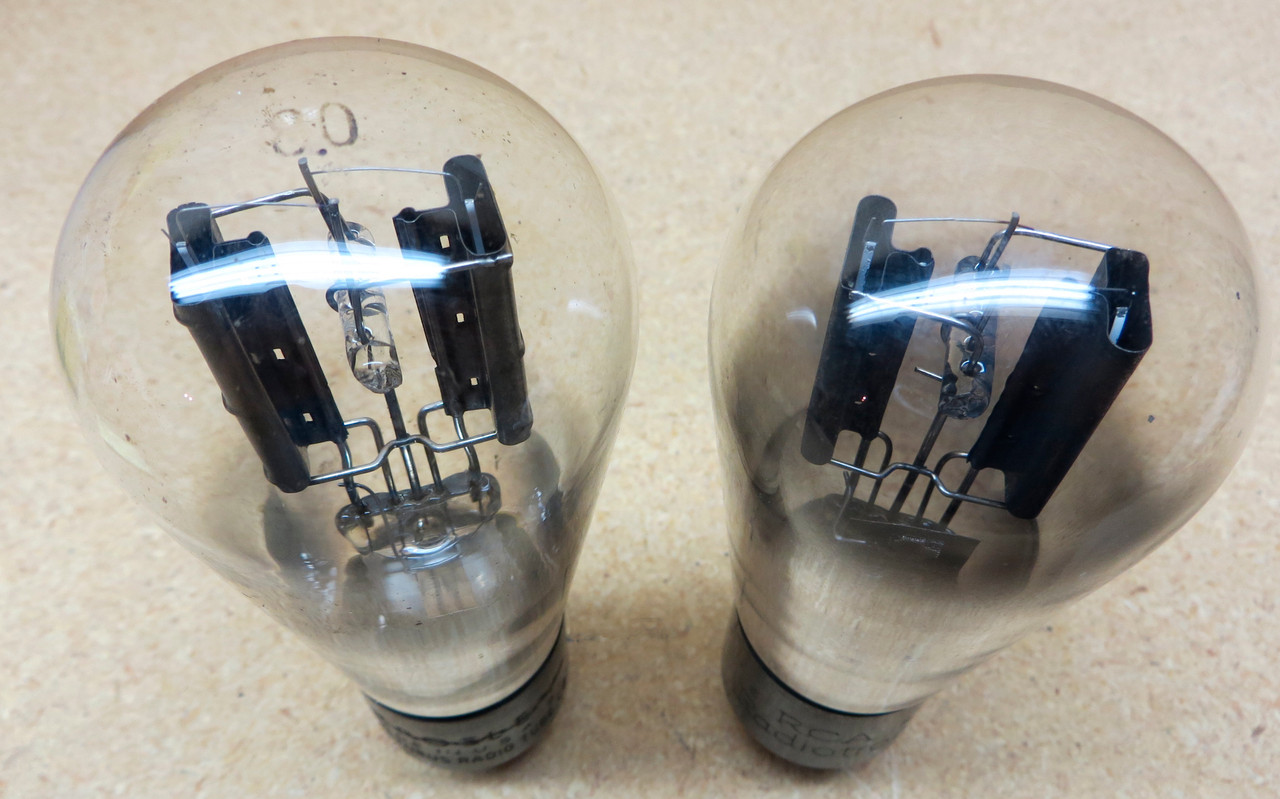 Globe Type 80 Vacuum Tubes - Quantity 2 Used (Item: RDW-88)