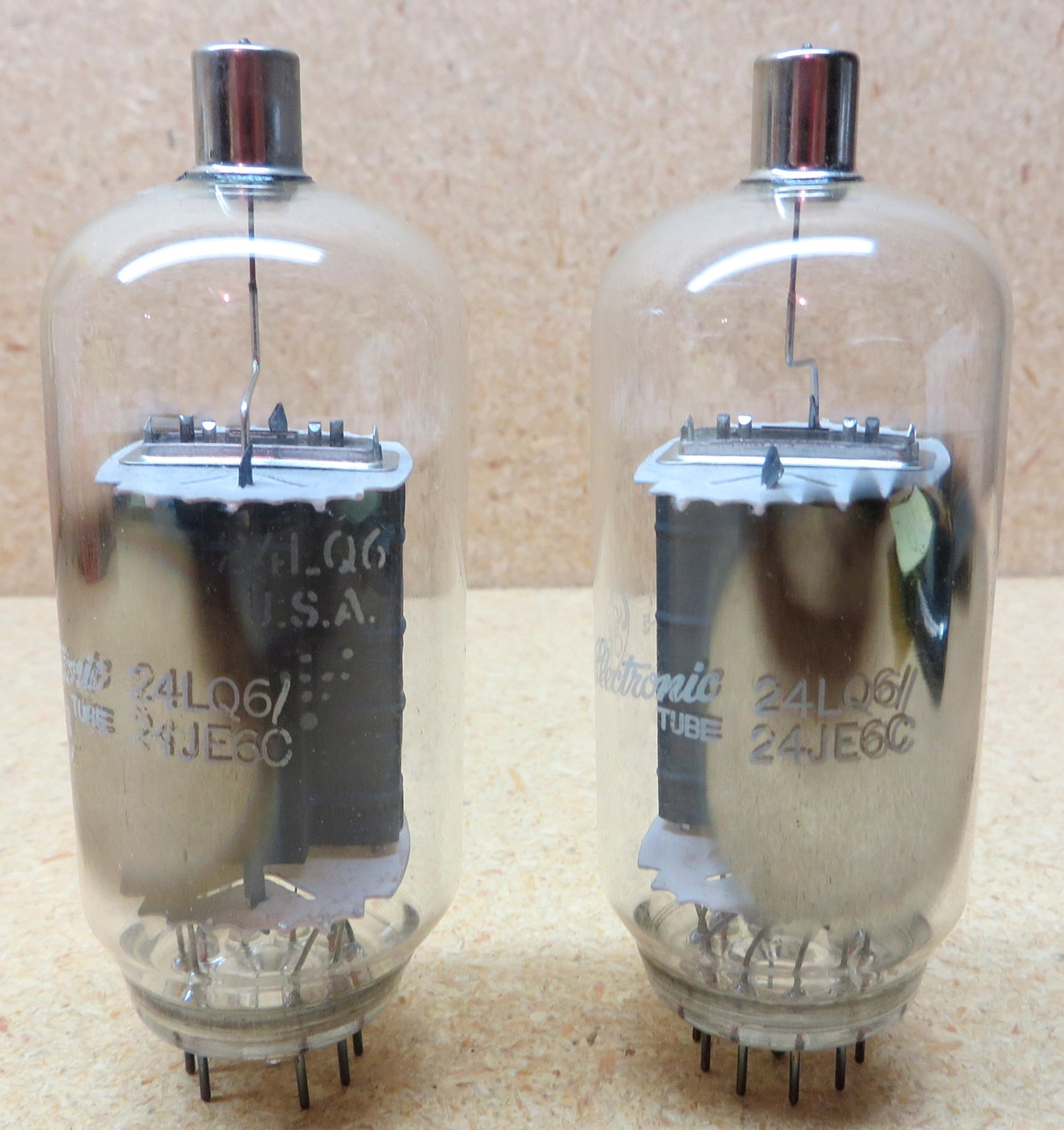 Matched Pair General Electric 24LQ6/24JE6C New Old Stock in Box (Item: RDW-93)