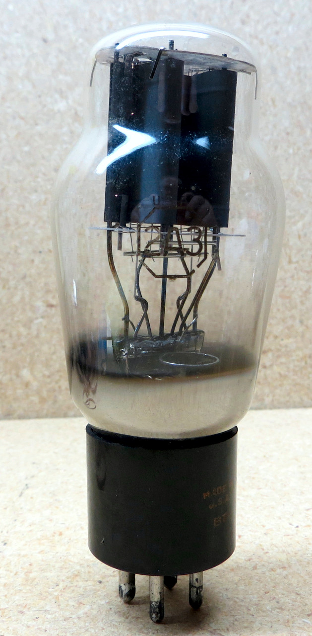 RCA 2A3 Vacuum Tube - Gray Plate - Tested (Item: RDW-95)