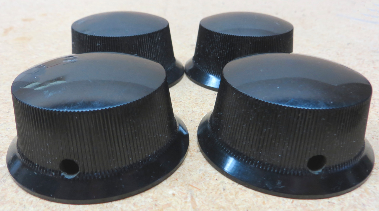 Set of Four Kurz-Kasch Knobs - 2-3/8" Diameter - Used (Item: RDW-117)