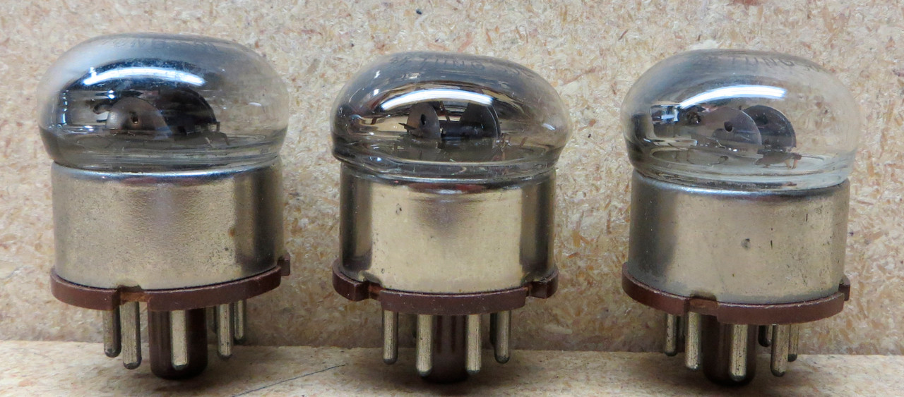 Three Matched Western Electric 717A/VT-269 Vacuum Tubes - Used - Fully Tested (Item: RDW-145)