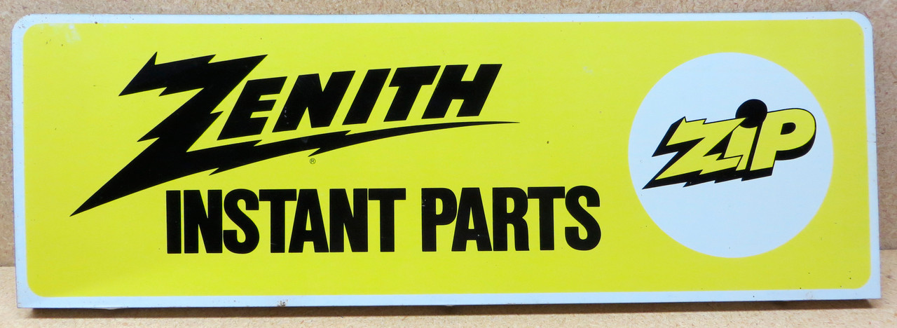 Zenith "Instant Parts" Sign (Item: RDW-148)