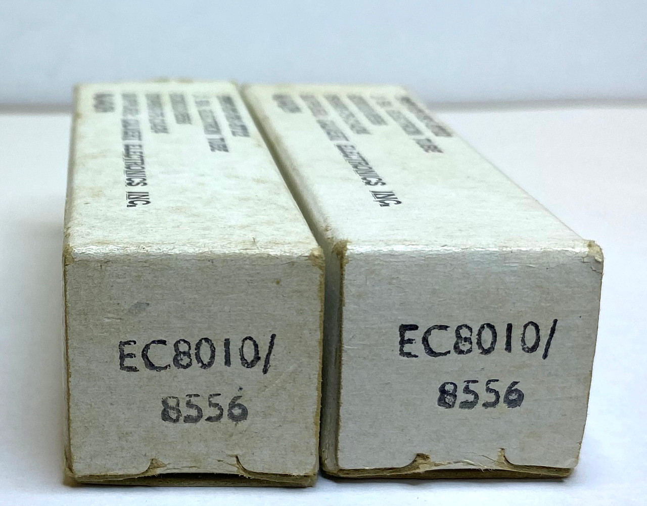 Matched Pair of Siemens EC8010/8556 Vacuum Tubes - New Old Stock In Box (Item: RDW-215)