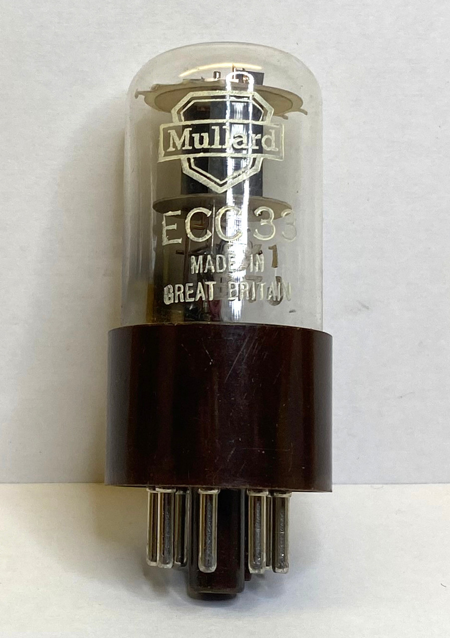 New Old Stock Mullard ECC33 Vacuum Tube (Item: RDW-225)