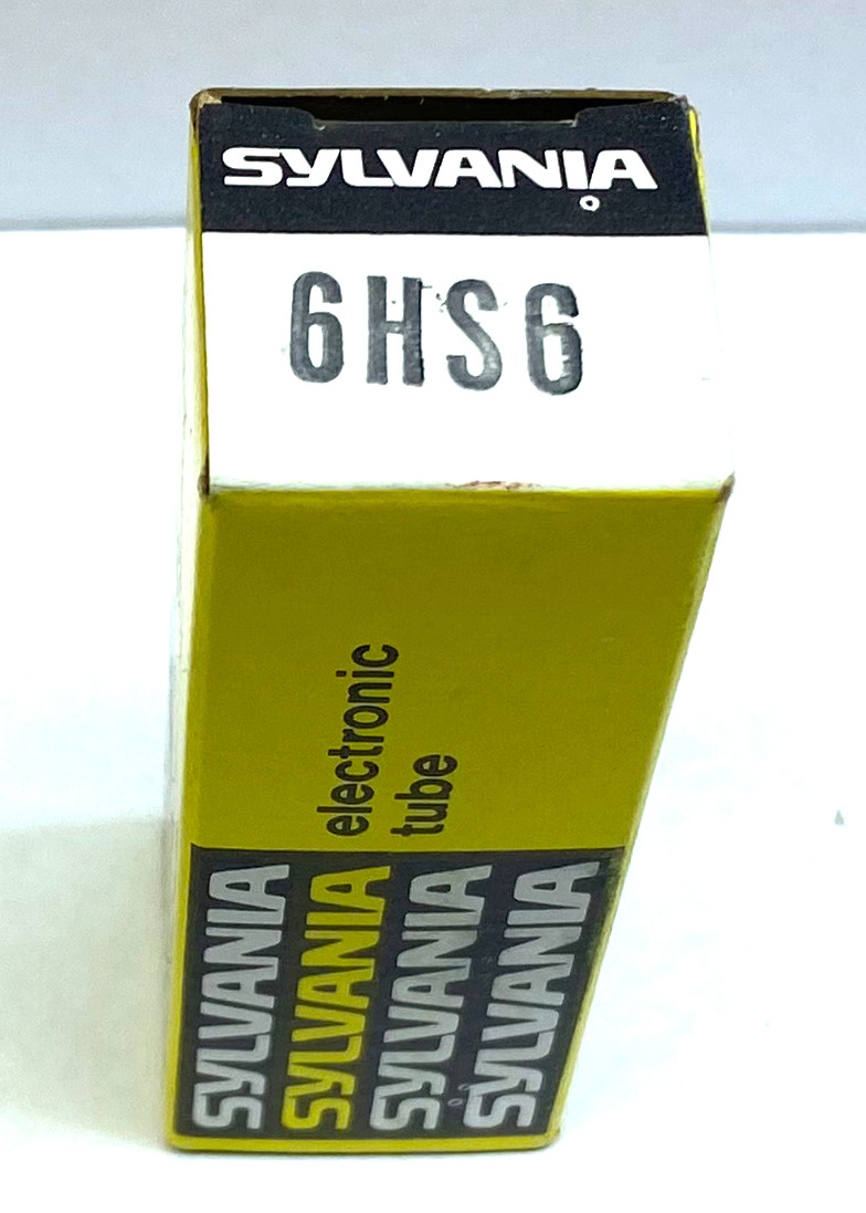New Old Stock Sylvania 6HS6 Vacuum Tube (Item: RDW-227)