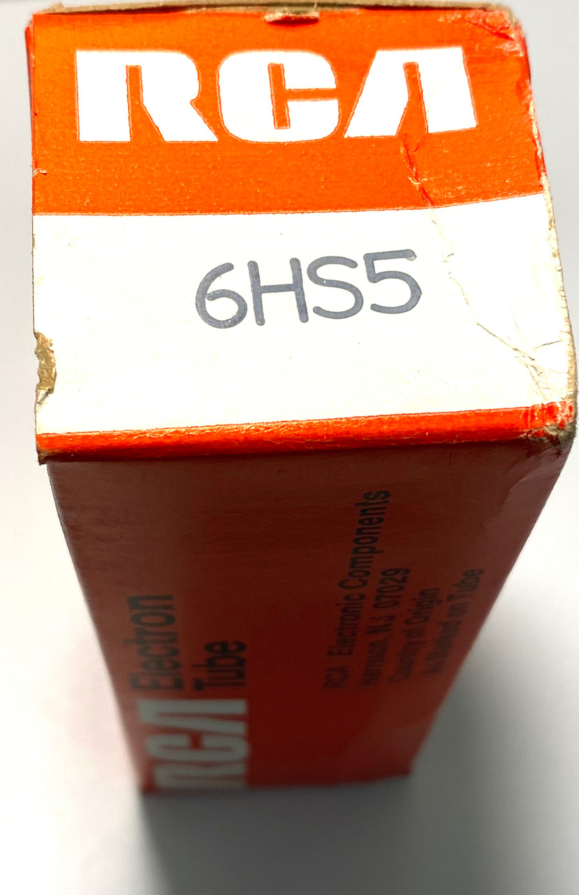 New Old Stock RCA 6HS5 Vacuum Tube (Item: RDW-301)