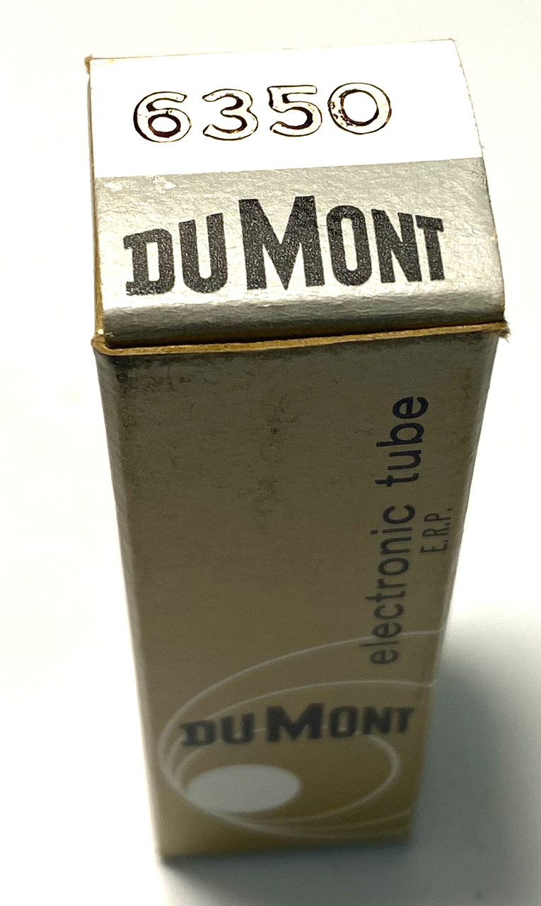 New Old Stock Dumont 6350 Vacuum Tube (Item: RDW-302)