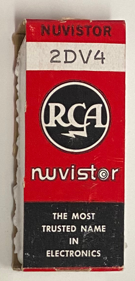 New Old Stock RCA 2DV4 Vacuum Tube (Item: RDW-320)