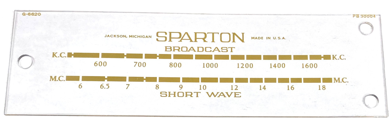 Sparton 6-26 Dial (Item: DG-562)