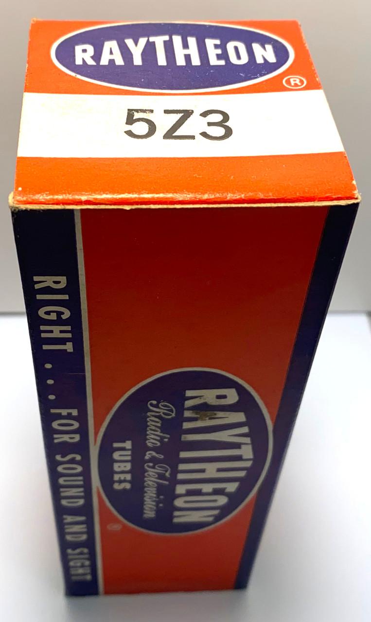 New Old Stock Raytheon 5Z3 Vacuum Tube (Item: RDW-370)