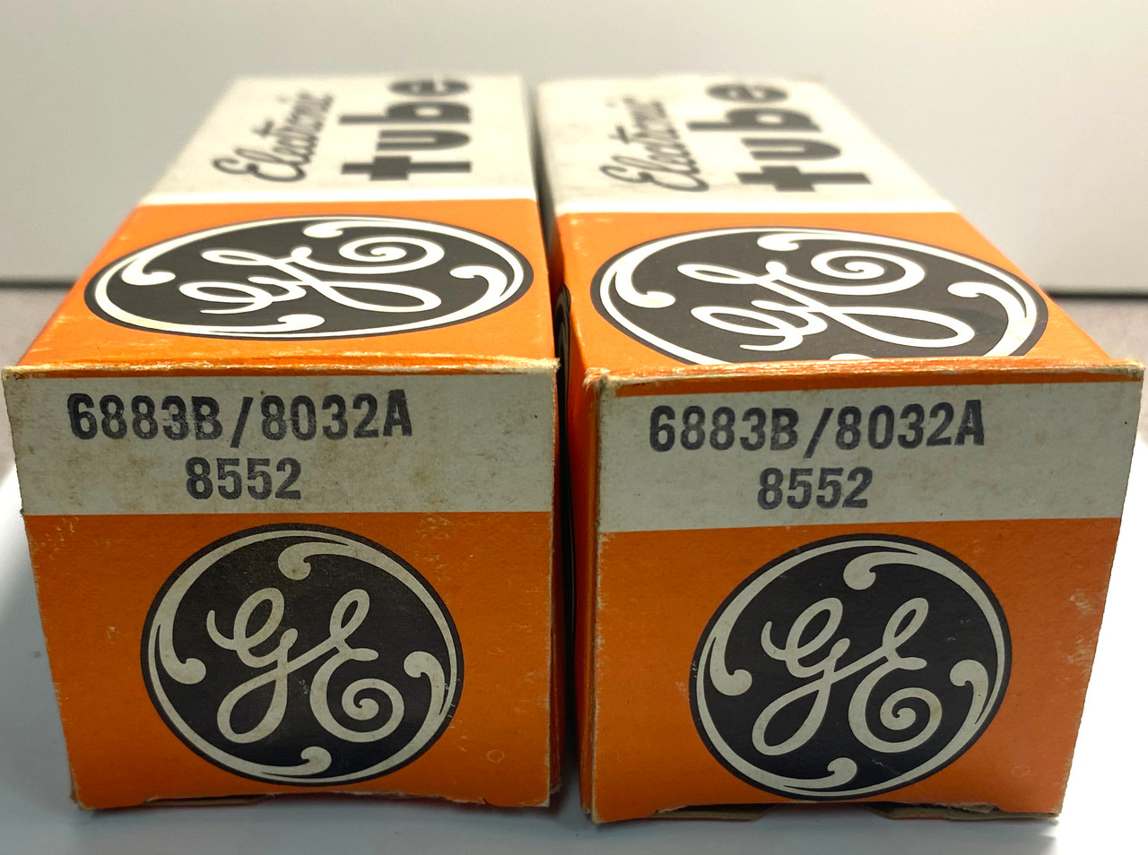 Matched Pair of General Electric New Old Stock 6883 Vacuum Tubes (Item: RDW-416)