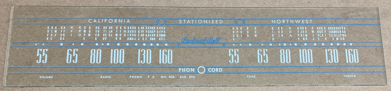 Packard Bell 881 Dial (Item: DG-574)