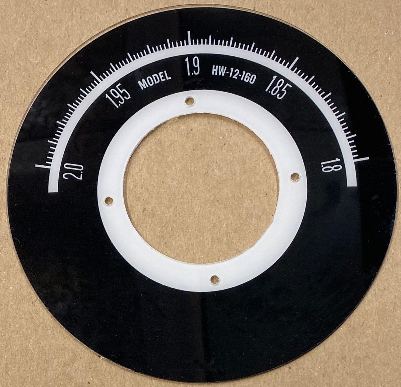 Heathkit Model HW-12 Dial For 160 Meters (Item: DS-A922)