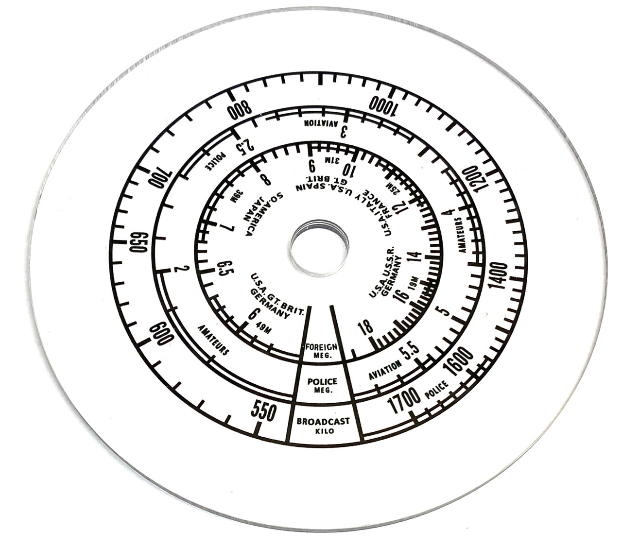 Wagner Dial-Model Unknown (Item: DG-579)