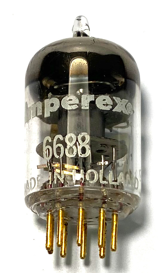 New Old Stock Amperex 6688/E180F Vacuum Tube (Item: RDW-494)