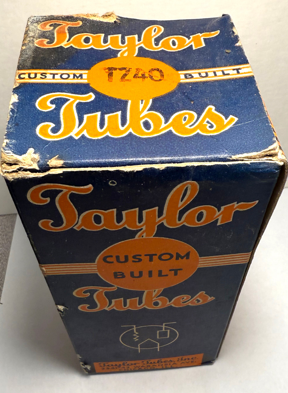 New Old Stock Taylor TZ-40 Vacuum Tube (Item: RDW-622)