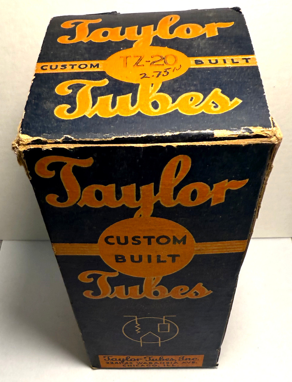 New Old Stock Taylor TZ-20 Vacuum Tube (Item: RDW-623)