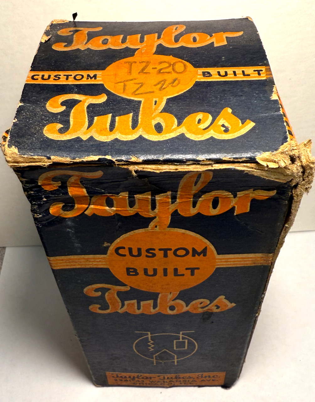 New Old Stock Taylor TZ-20 Vacuum Tube (Item: RDW-624)