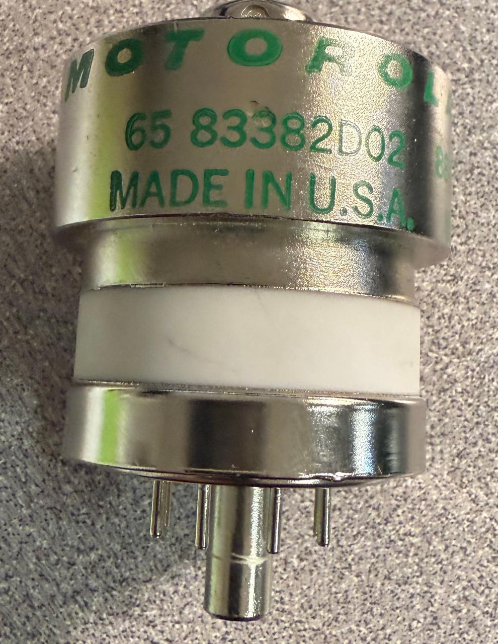 Motorola 6583382D02 (8560AS) Vacuum Tube (Item: RDW-639)