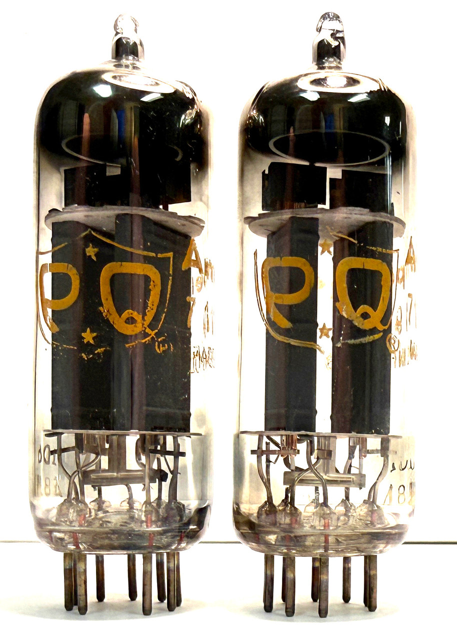 Matched Pair Amperex 7119 Vacuum Tubes (item: RDW-650)