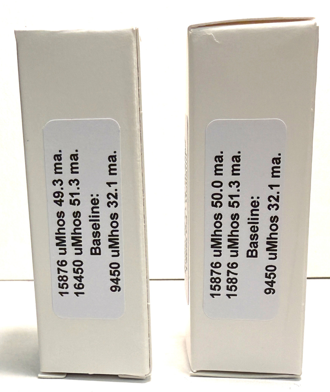 Matched Pair Amperex 7119 Vacuum Tubes (item: RDW-650)