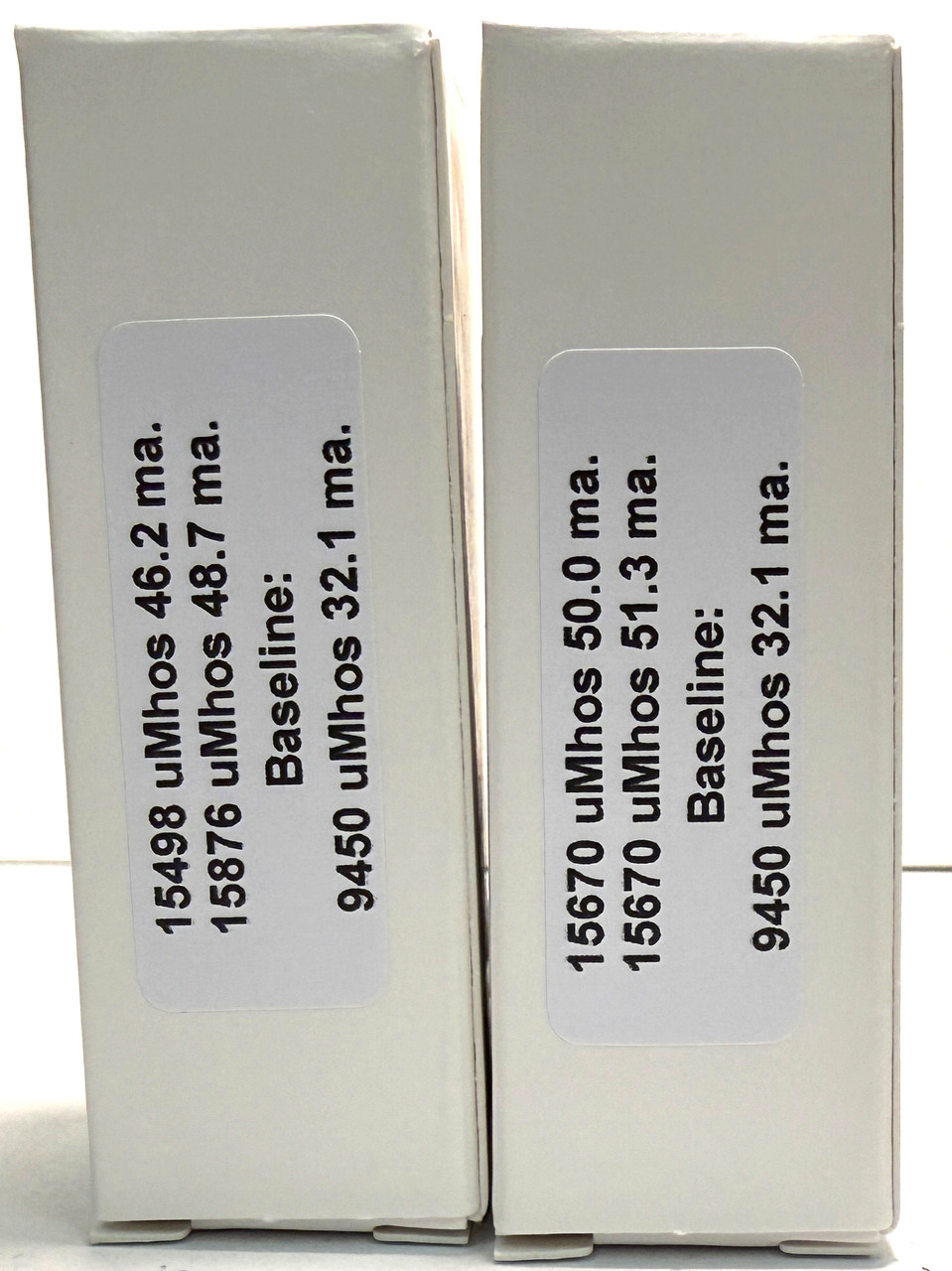 Matched Pair Amperex 7119 Vacuum Tubes (item: RDW-651)