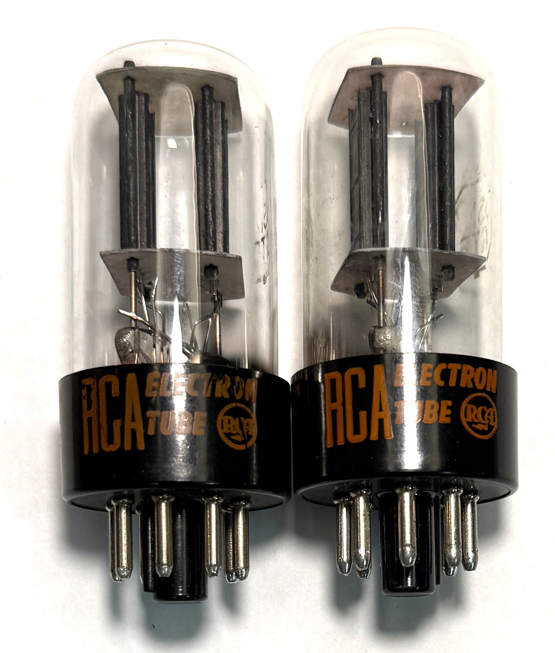 Matched Pair New Old Stock RCA 6SN7GTB Vacuum Tubes (Item: RDW-675)