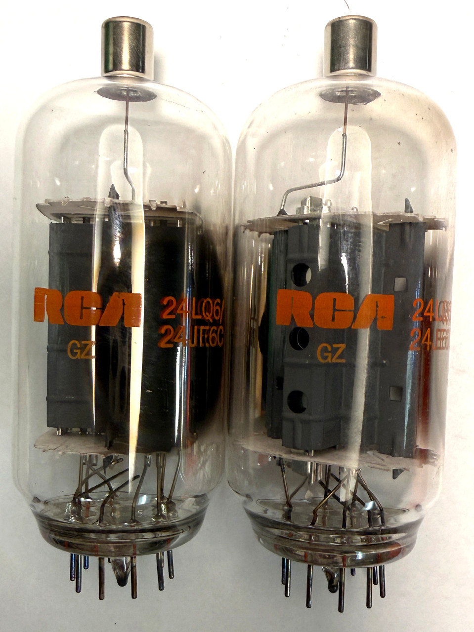 Matched Pair New Old Stock RCA 24LQ6/24JE6C Vacuum Tubes (Item: RDW-686)