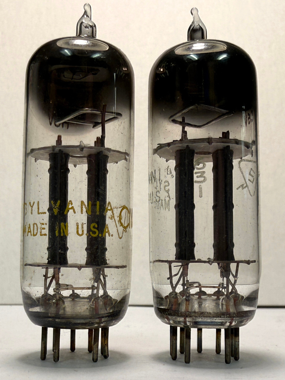 Matched Pair New Old Stock General Electric 12BH7A (Item: RDW-687)