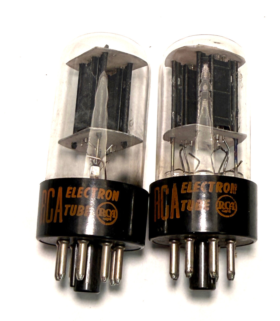 Matched Pair RCA 6SN7GTB Vacuum Tubes-Used-Fully Tested (Item: RDW-703)