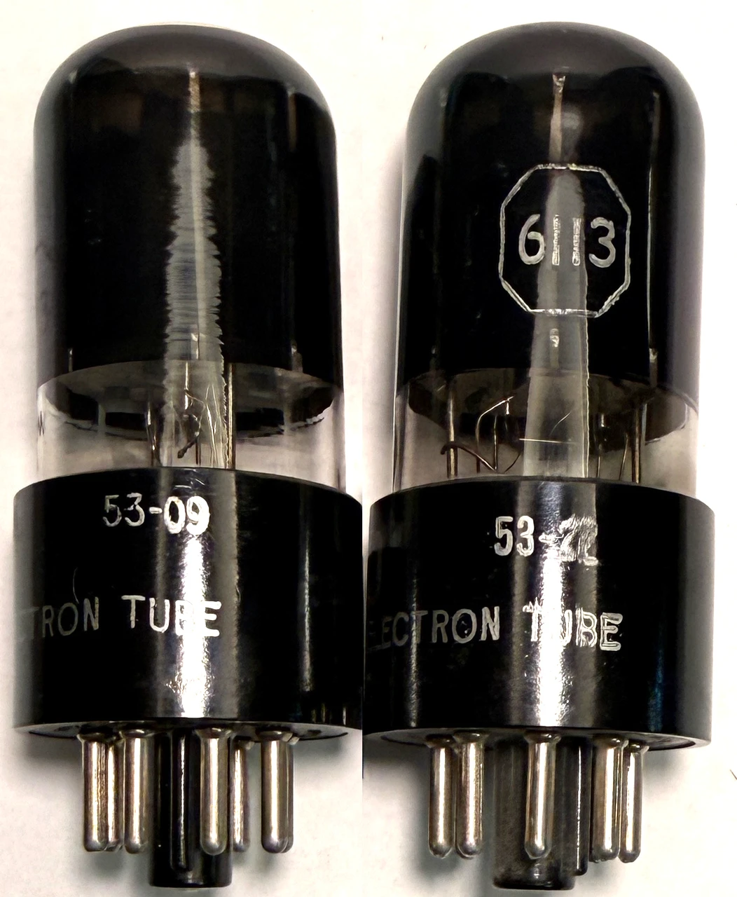 Matched Pair Rare National Union 6113 (6SL7GT)-Fully Tested- White Box (Item: RDW-713)