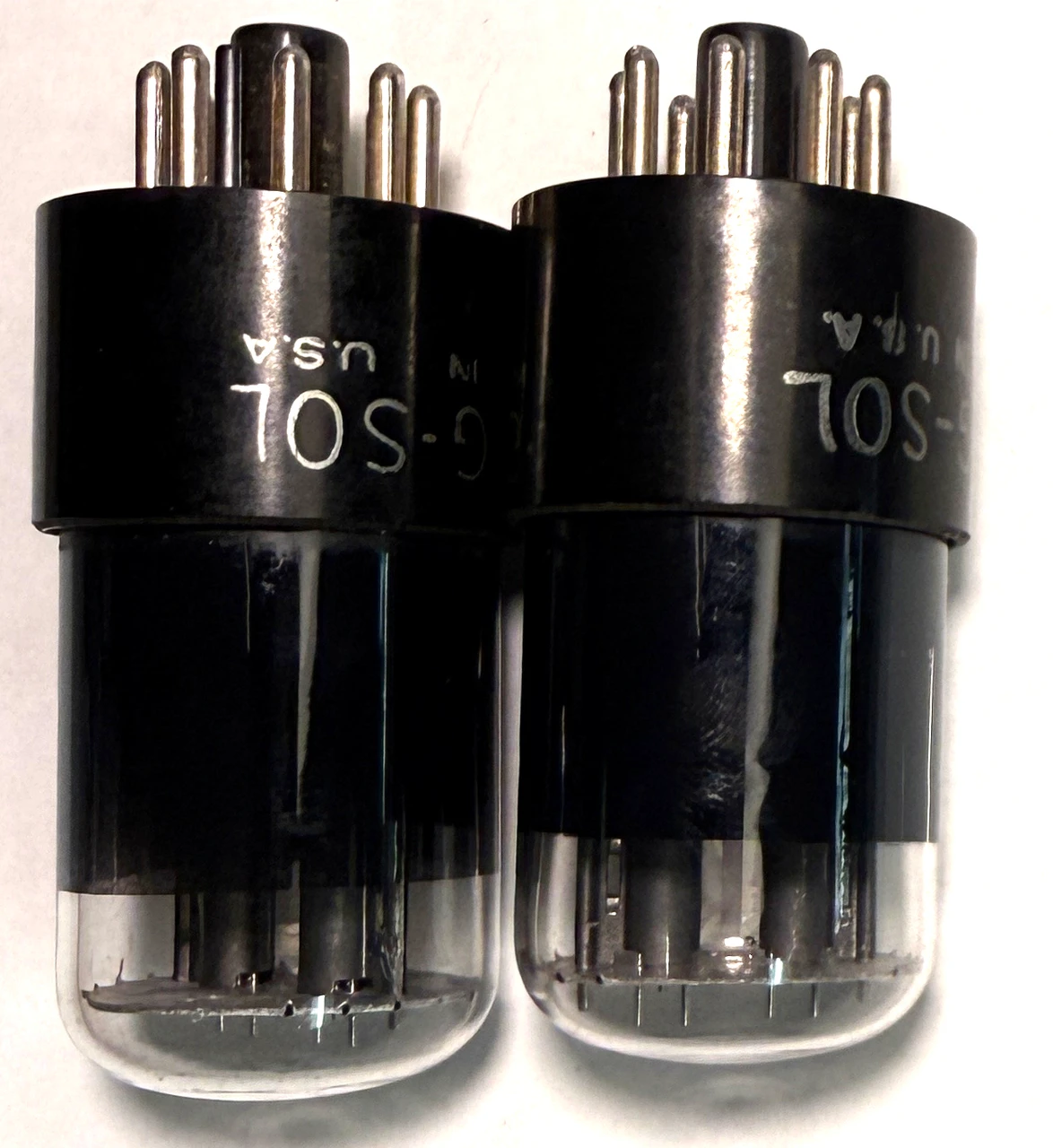 Matched Pair Tungsol VT-229 (6SL7GT)-Fully Tested- White Box (Item: RDW-717)